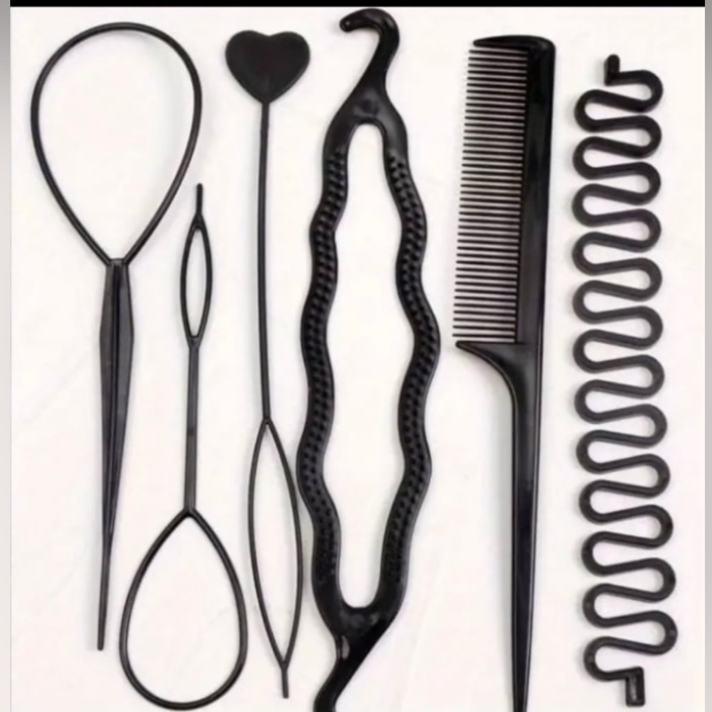 Hair Styling Tools 6 Pc
